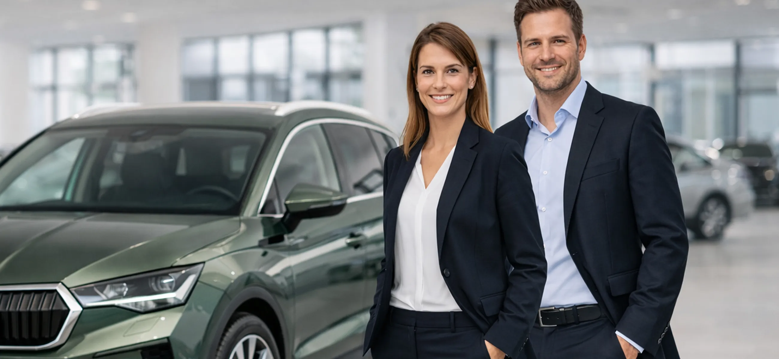 Ein Biering Großkundenverkäufer bei der Arbeit