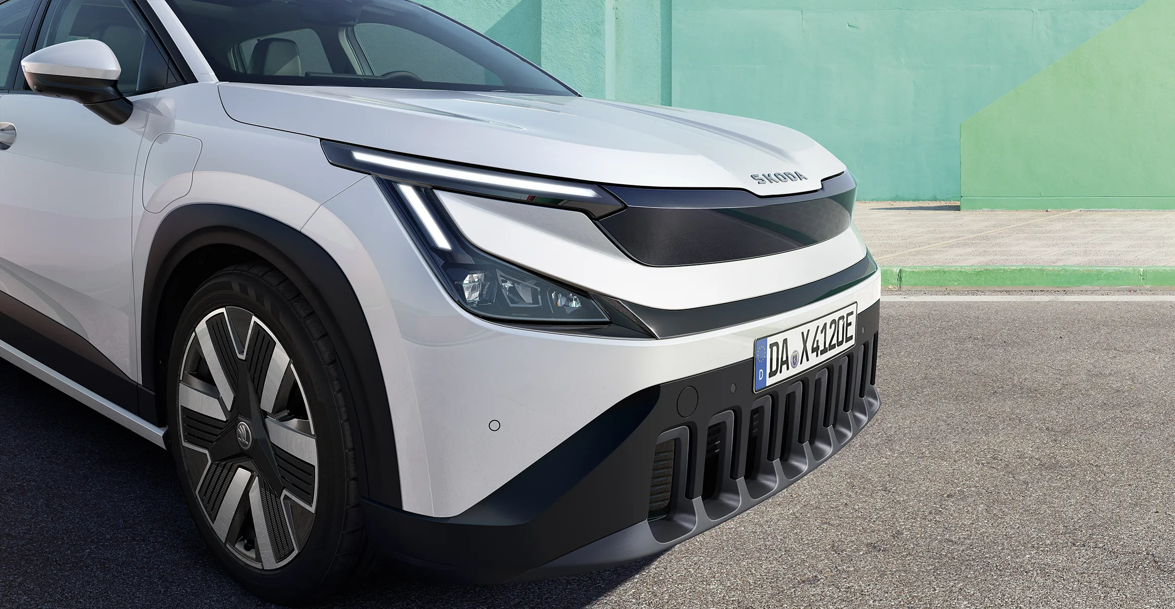 Škoda Epiq in Seitenansicht